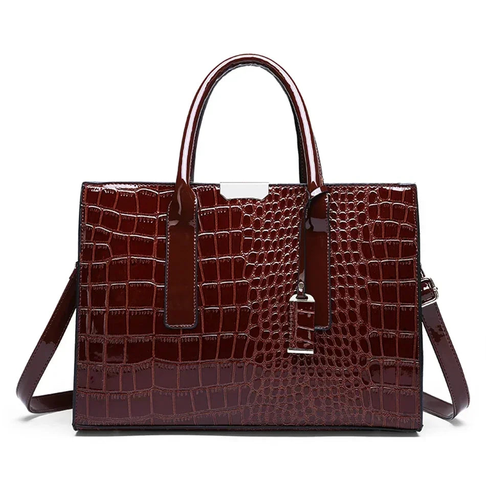 Luxe Croc Bag