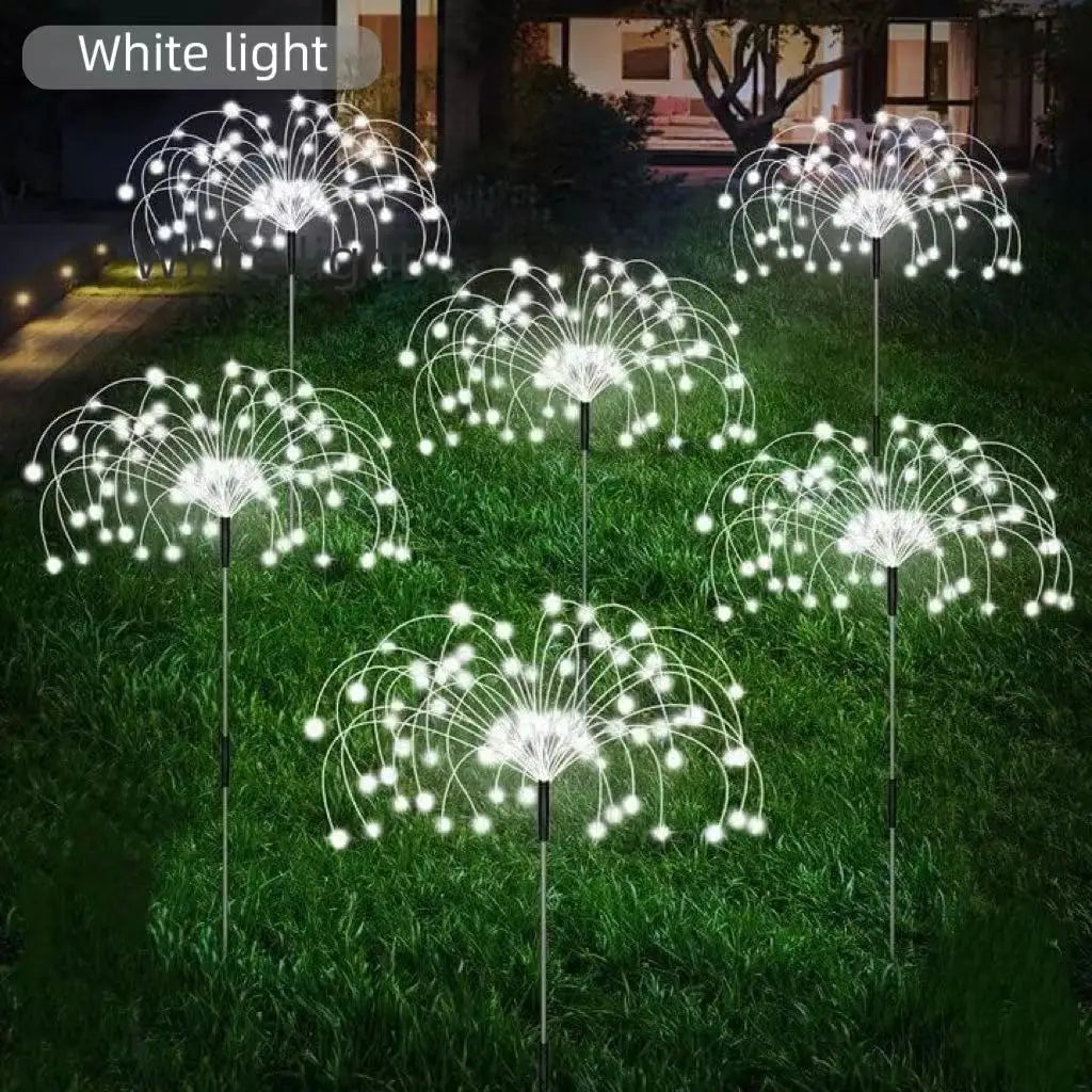 Outdoor solar lights, Christmas firework light