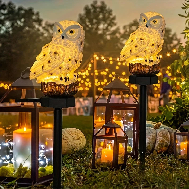 Resin animal LED solar light