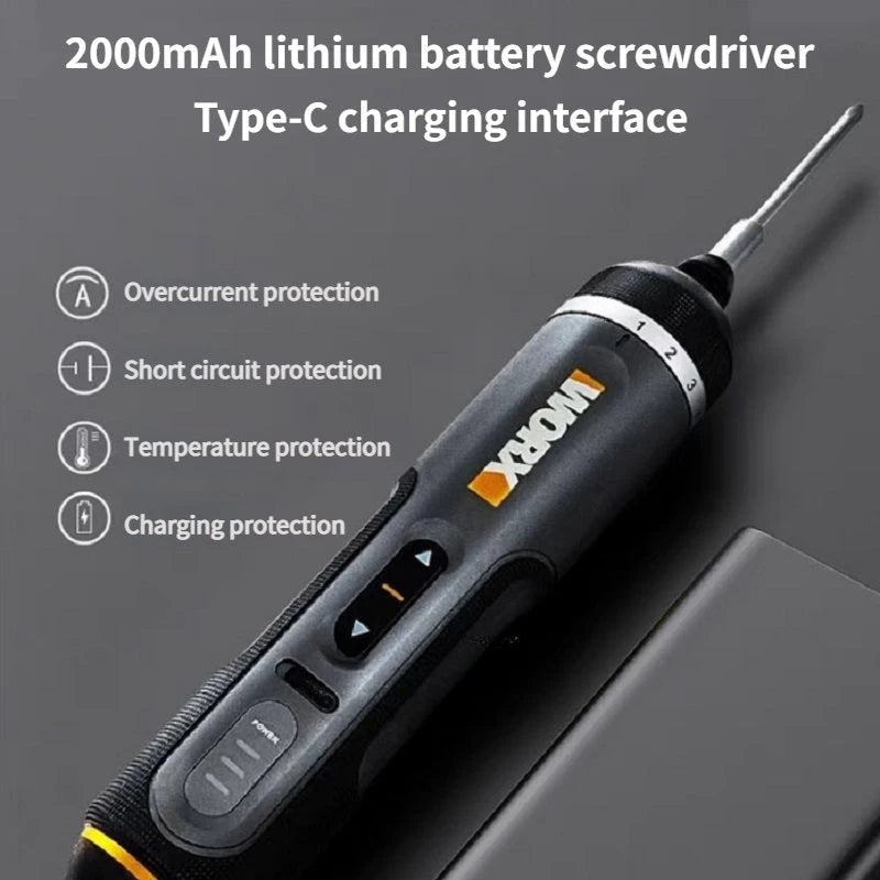 Worx 4V Mini Electrical Screwdriver Set
