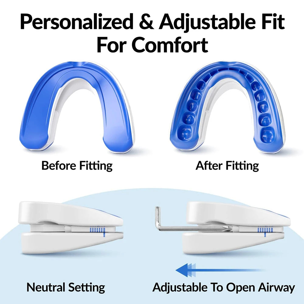 Anti-snoring mouthpiece