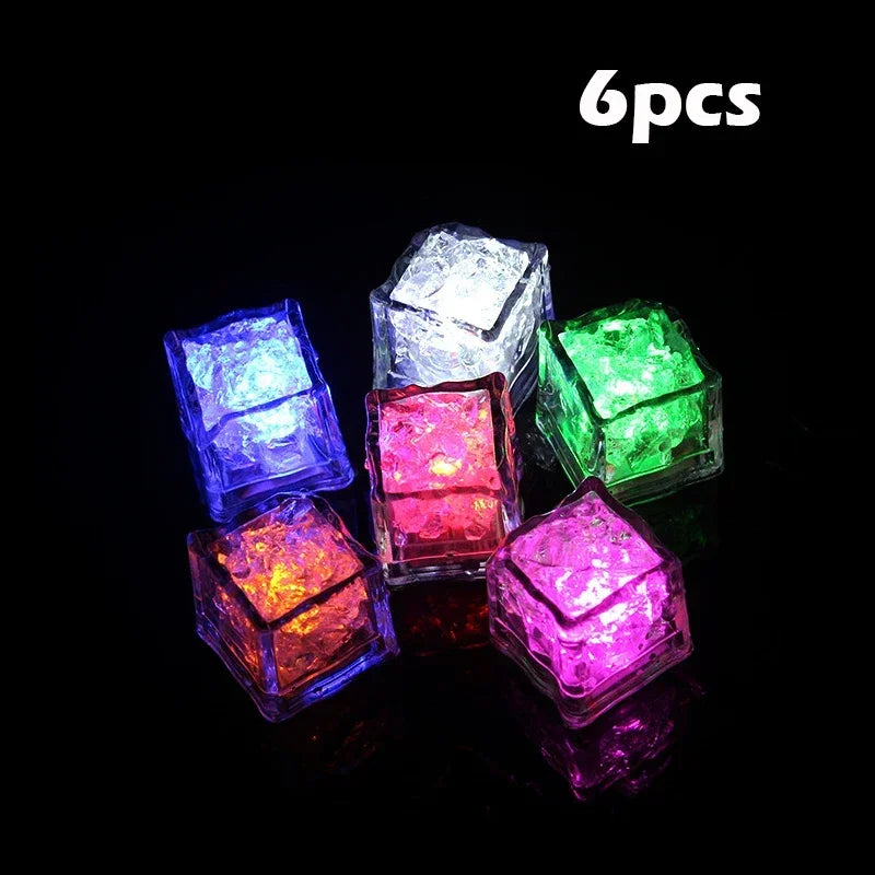 Bath toys with colorful LED lights