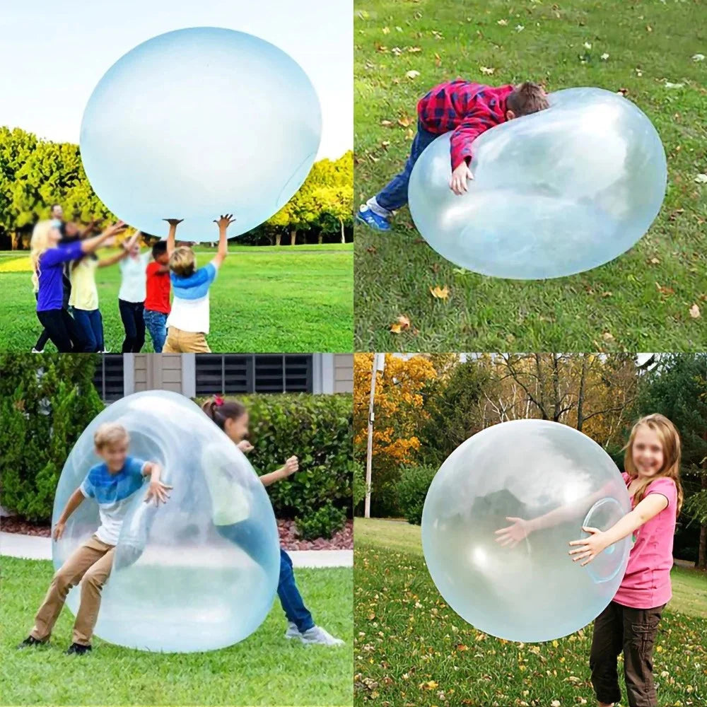 Elastic inflatable balloon