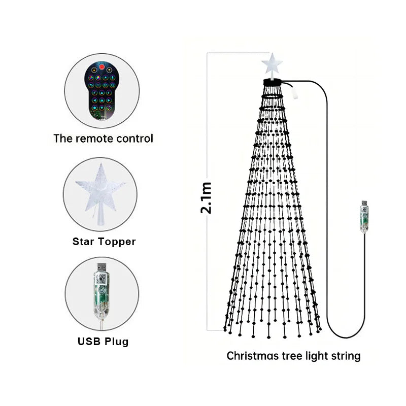 LEDs Smart Christmas Tree Lights