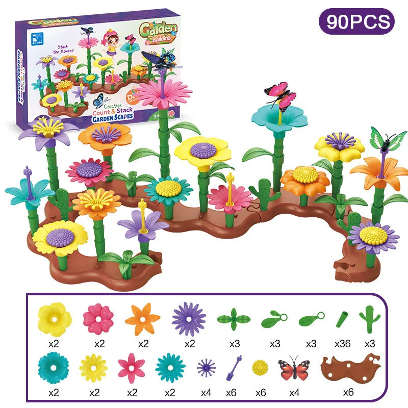 Flower Garden in blocks