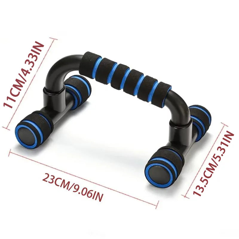 Non-slip push-up support bar