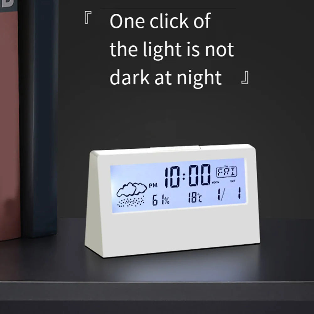 Creative weather display clock