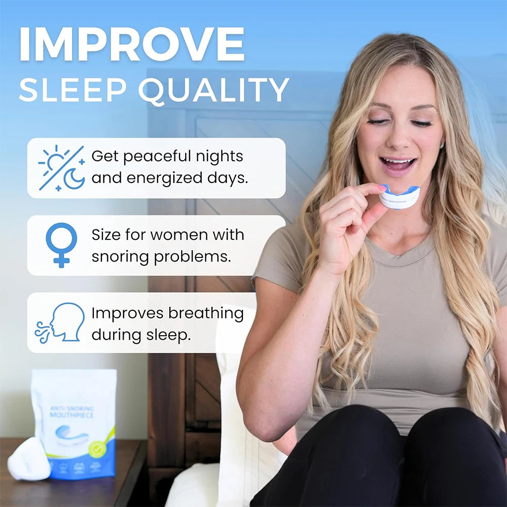 Anti-snoring mouthpiece
