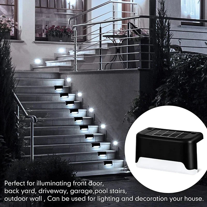 Waterproof solar lights for outdoor areas
