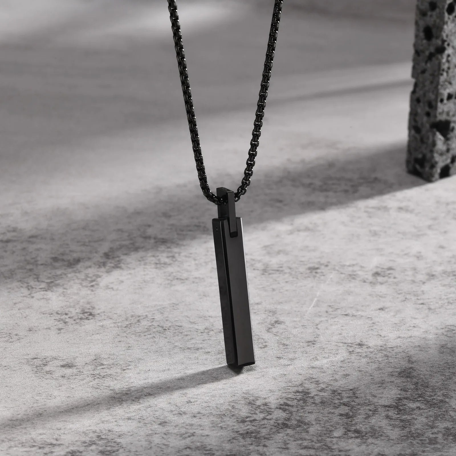 Vertical Bar Necklaces for Men
