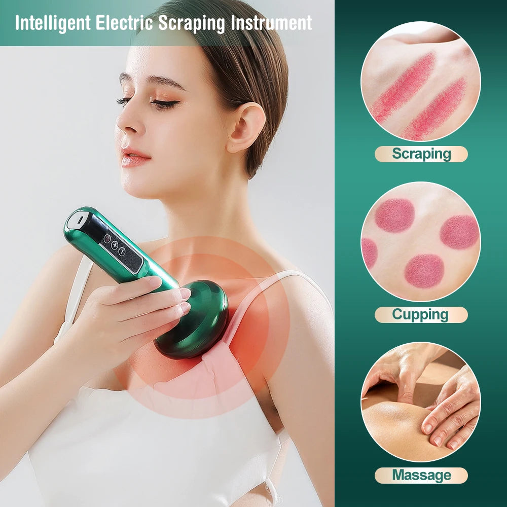 Electric GuaSha Anti-Cellulite Vacuum Cupping Massager