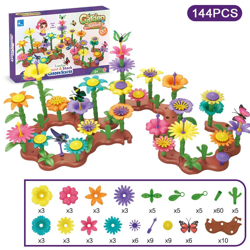 Flower Garden in blocks