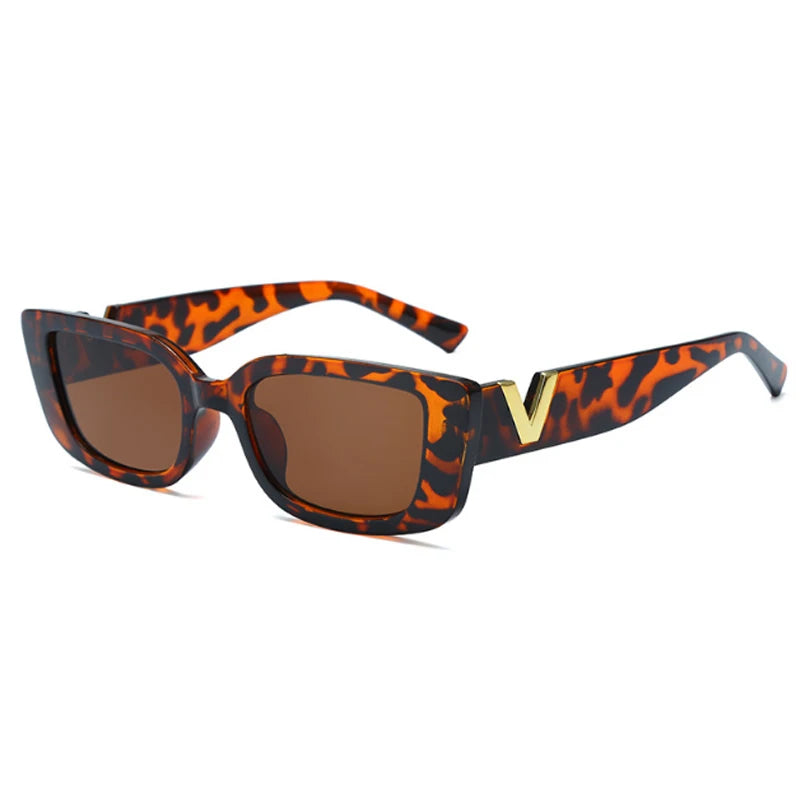 Fashion Rectangle Sunglasses Women