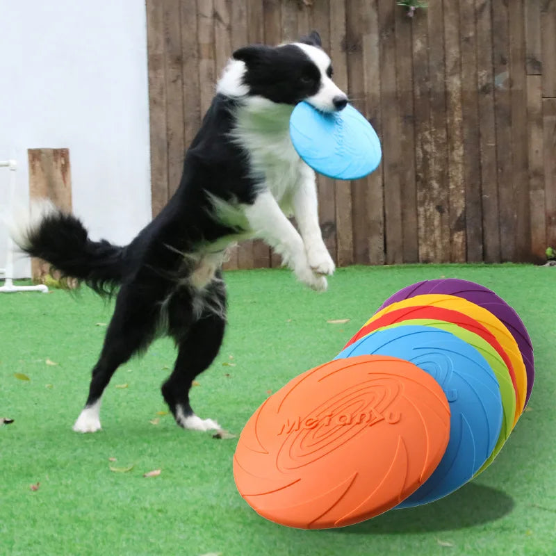 OUZEY Bite Resistant Flying Disc for Dogs