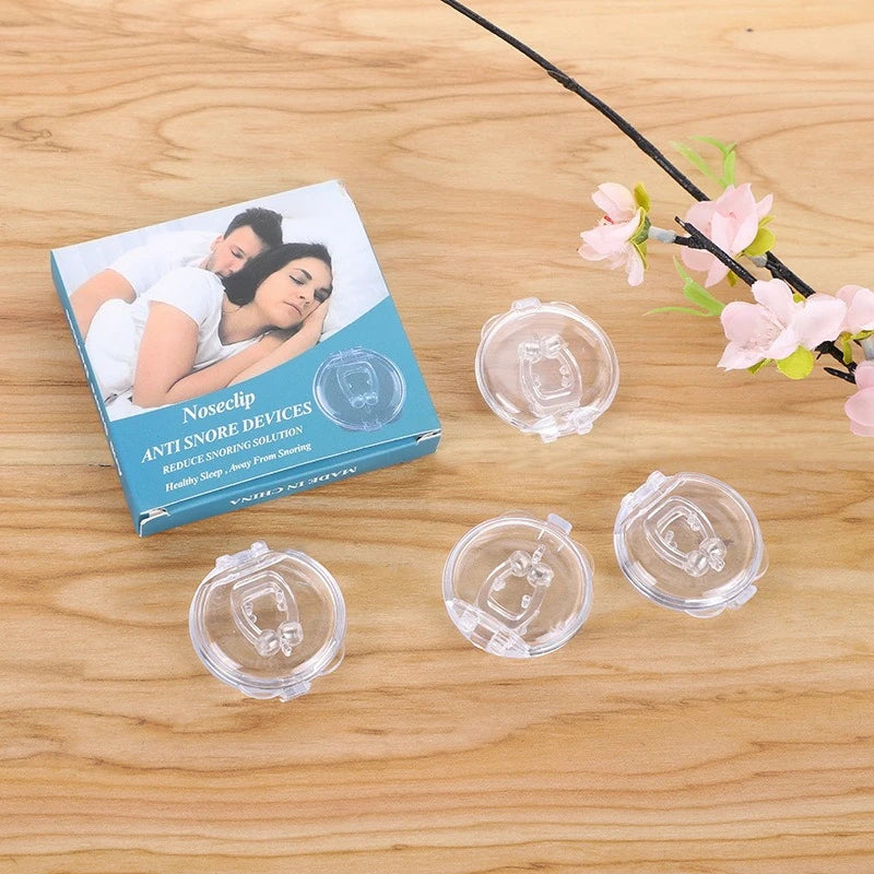 Anti-snoring nose clip
