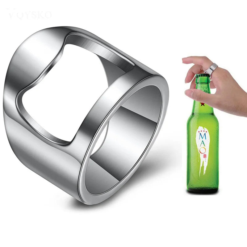 Bottle opener ring