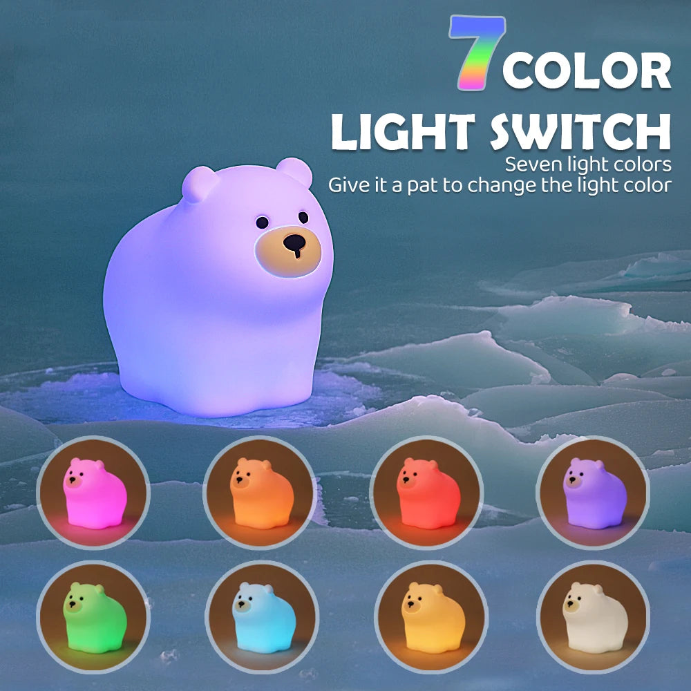 Cute Capybara night light