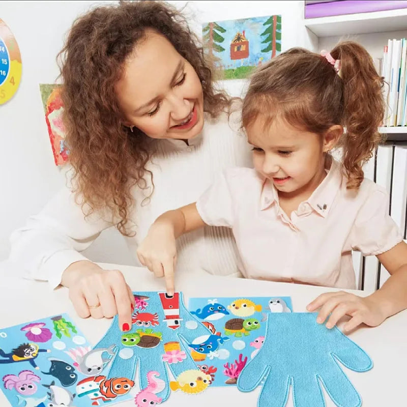 Montessori Parish hand puppets