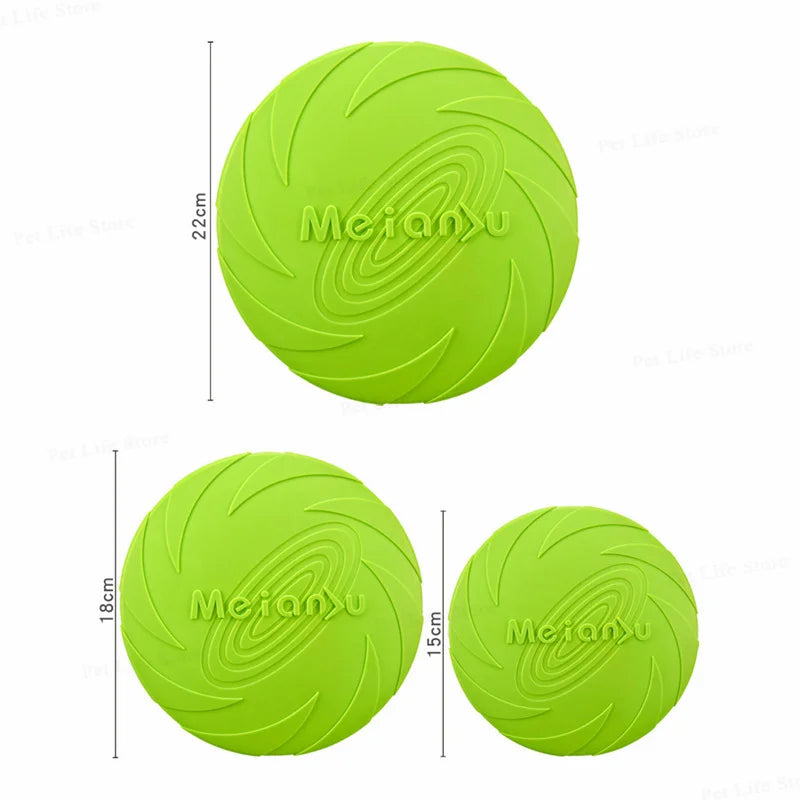 OUZEY Bite Resistant Flying Disc for Dogs