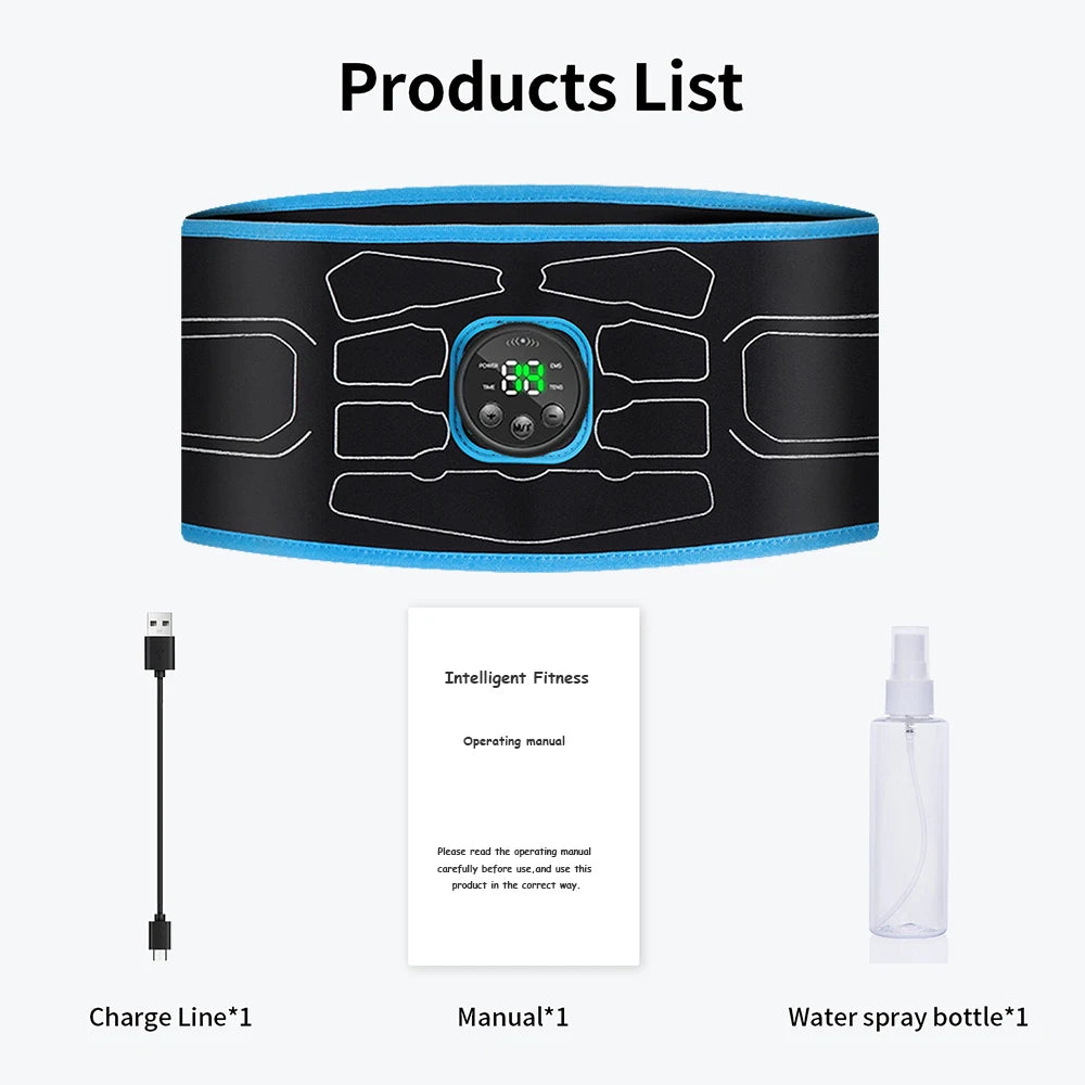 EMS Abdominal Toning Belt Waist Trainer