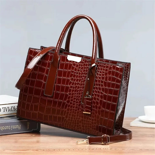 Luxe Croc Bag