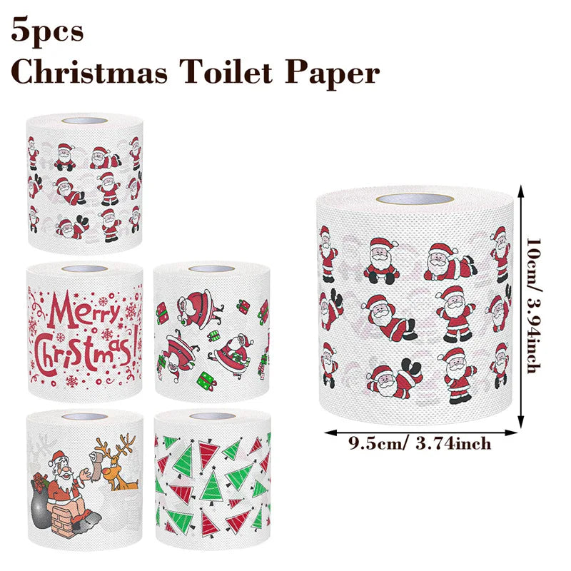Christmas Toilet Roll Paper