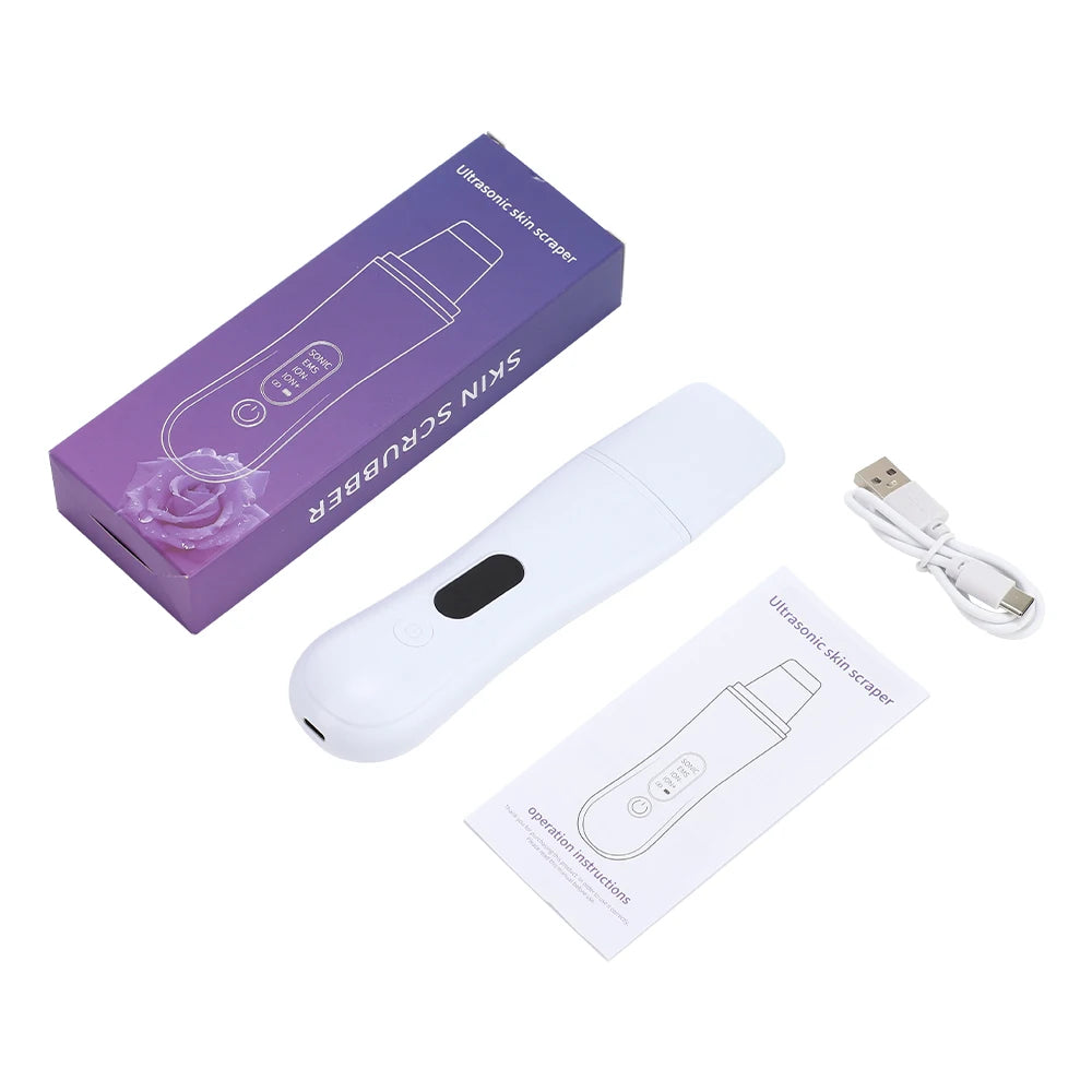 Deep Cleansing EMS Ultrasonic Skin Scrubber