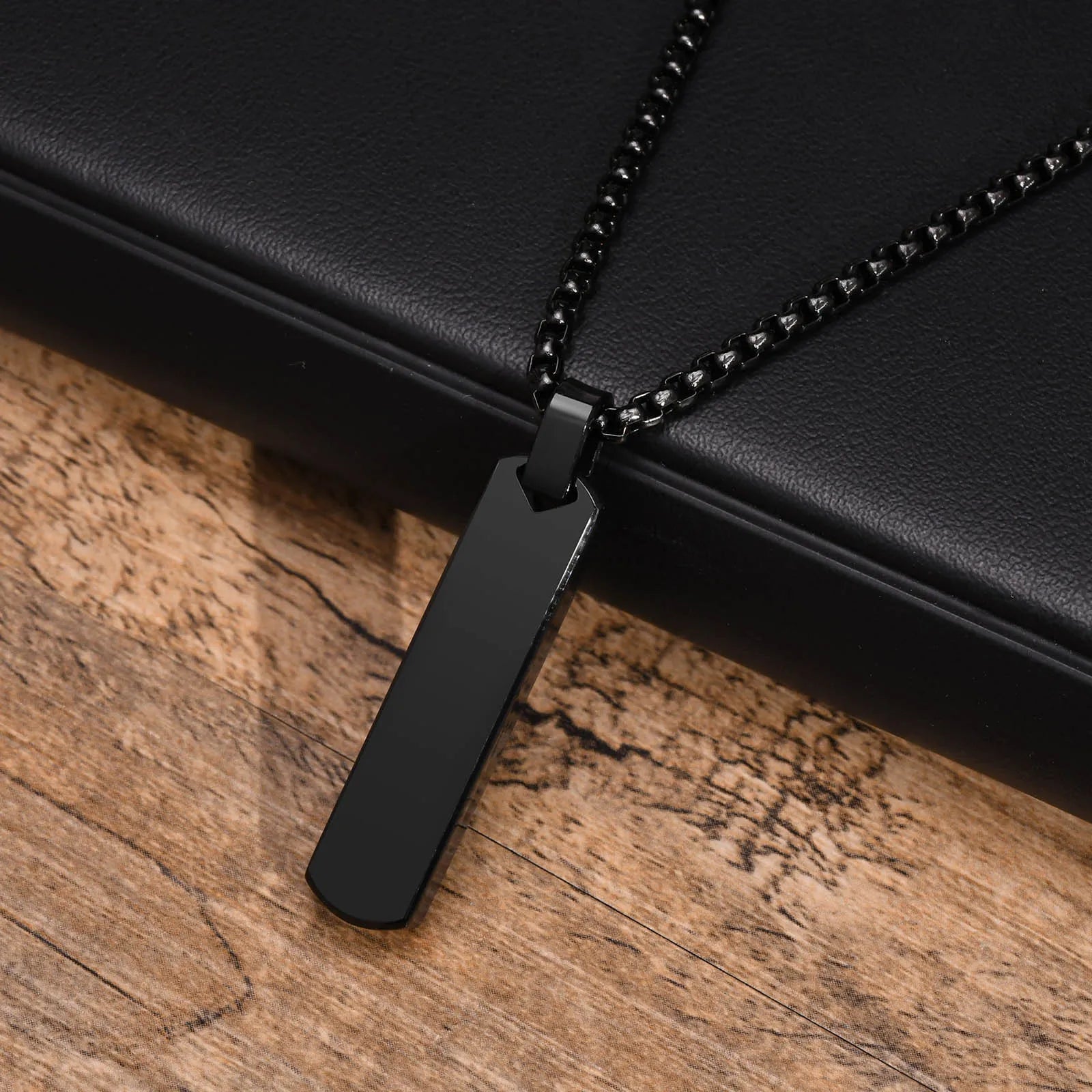 Vertical Bar Necklaces for Men
