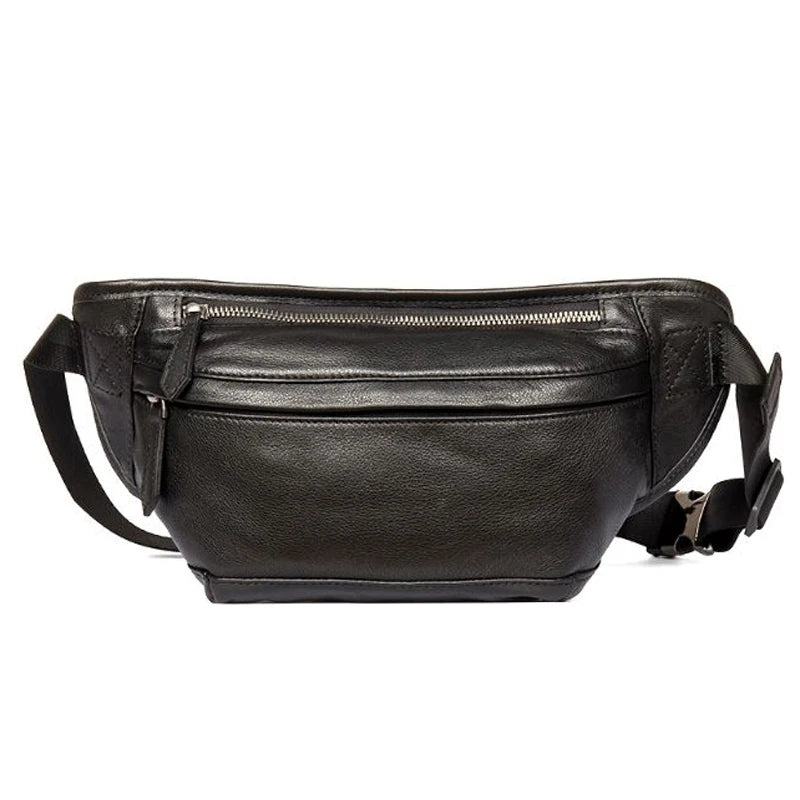 Leather waist bag